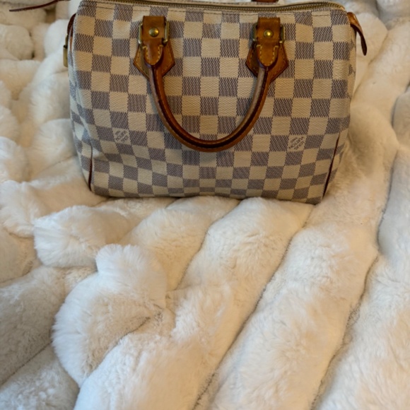 Speedy 30 Damier Azur Canvas - Picture 5 of 8